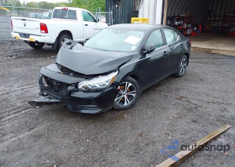 2020 Nissan Sentra Sv Xtronic Cvt из США, поврежденный, VIN 3N1AB8CVXLY285999